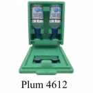 丹麦Plum4612防尘防静电壁挂箱套装洗眼液500ml*2
