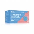 冠桦1205耳带式一次性平面口罩