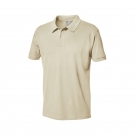 思而MC3014U0 PIQUET POLO SHIRT卡其色纯棉短袖Polo衫