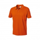 思而MC3014H5 PIQUET POLO SHIRT橙色纯棉短袖Polo衫