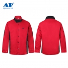 友盟AP-6850红黑配时尚阻燃工作服上衣