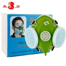 生力301-XK半面罩双滤盒防尘面具