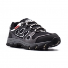 百集722黑灰色翻毛牛皮防砸防穿刺电绝缘安全鞋