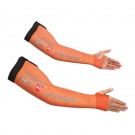 思卫尔3330橘色18针A9级HPPE防割护臂