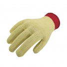 思卫尔1714黄色7只芳纶钢丝阻燃防割手套