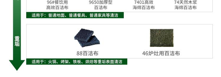 3M思高74木浆海绵百洁布图片10