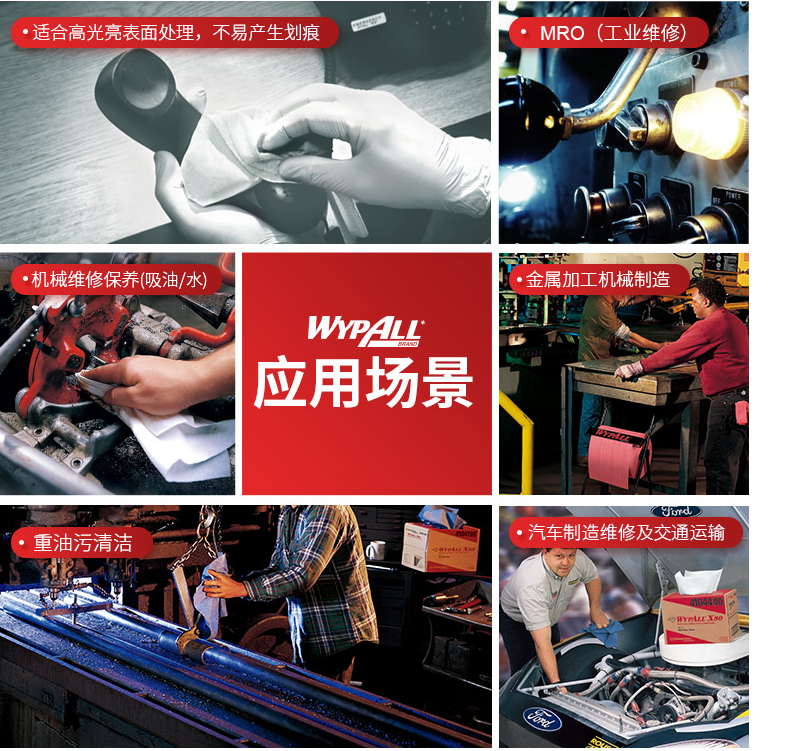 金佰利05701WYPALL* L40工业擦拭纸图片4