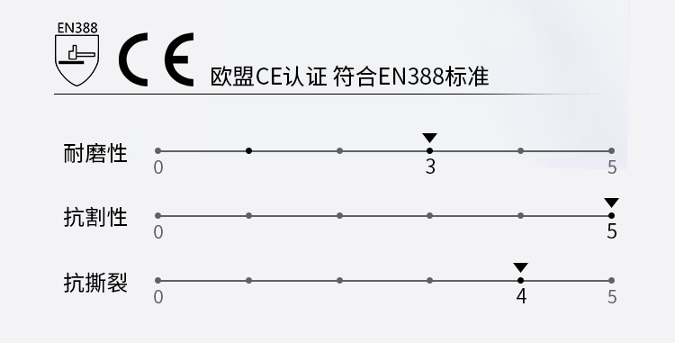 赛立特B-1000经济型通用5级防割手套图片6