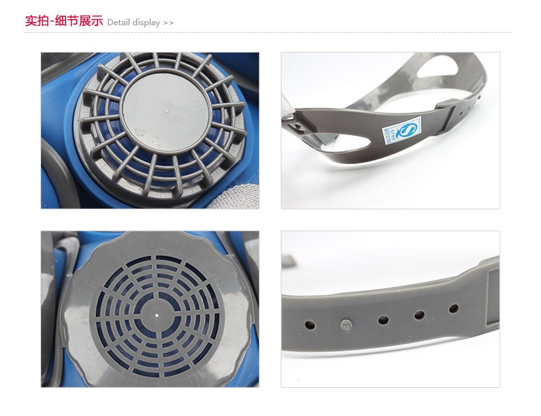 思创ST-M60G-1B硅胶半面罩防毒面具图片19