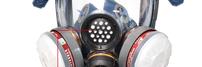 思创ST-S100X-3橡胶全面罩防毒面具图片12