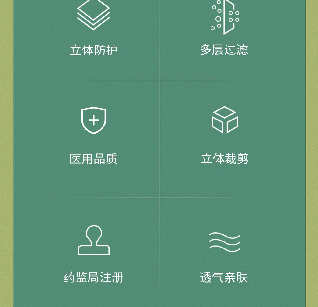 可孚儿童一次性外科灭菌医用口罩图片3