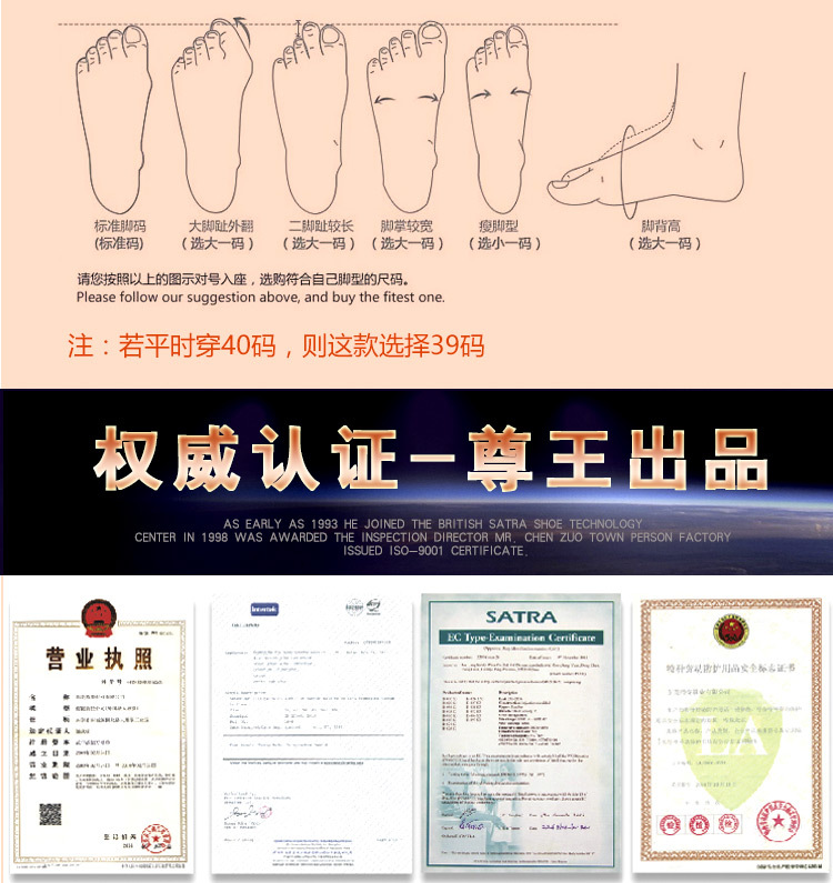 尊王AP-7025低帮防砸防刺穿防静电劳保鞋图片8