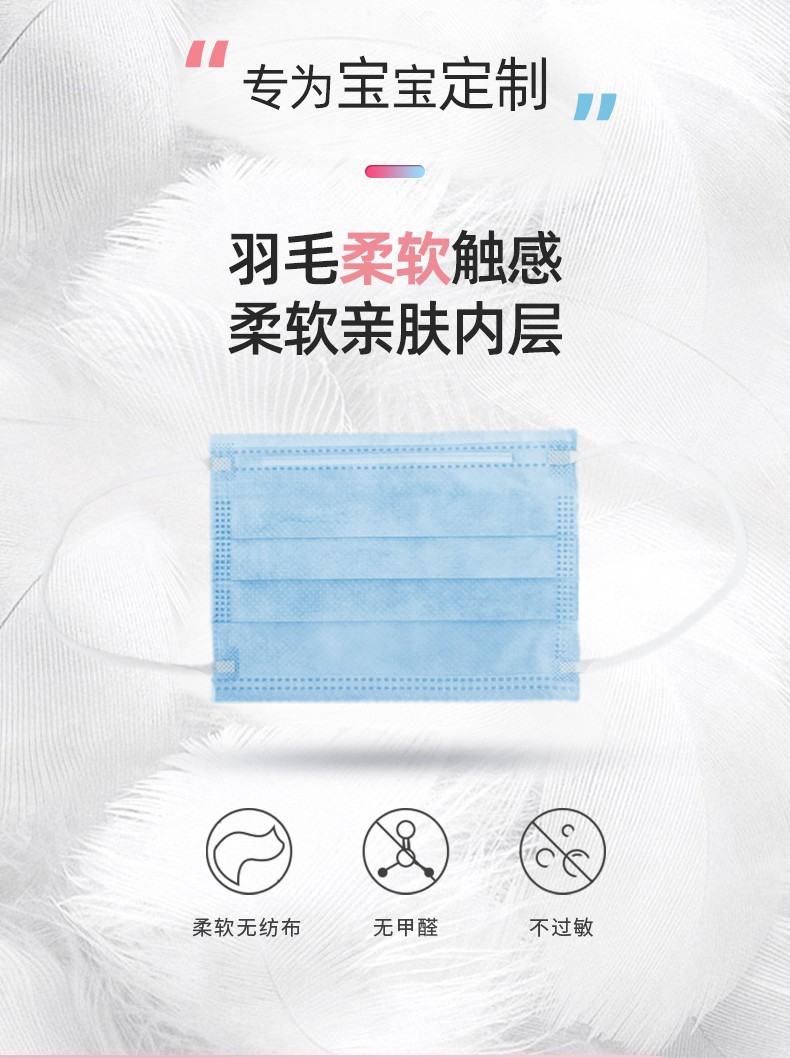 三奇儿童一次性口罩图片8