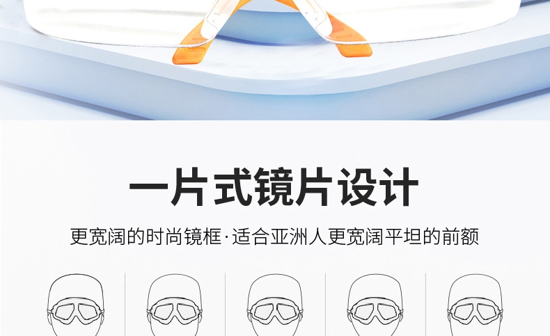 Honeywell霍尼韦尔110200S600A流线型防冲击防刮擦防护眼镜图片2