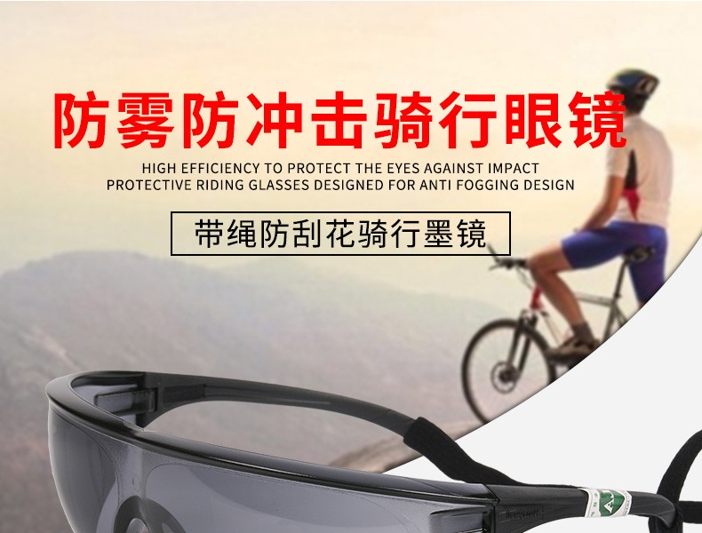 Honeywell霍尼韦尔1005986M100流线型防雾防刮擦防护眼镜图片1