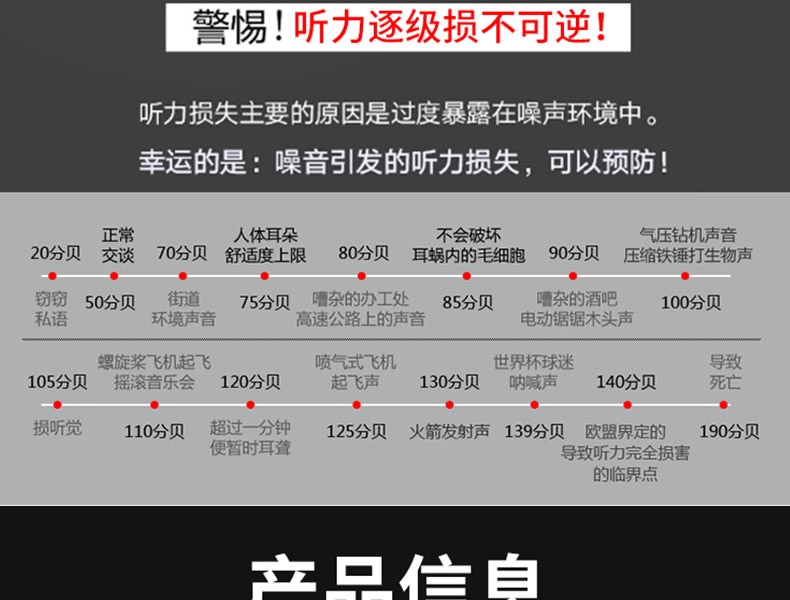 梅思安SOR22010HPE高舒型头戴式防噪音耳罩图7