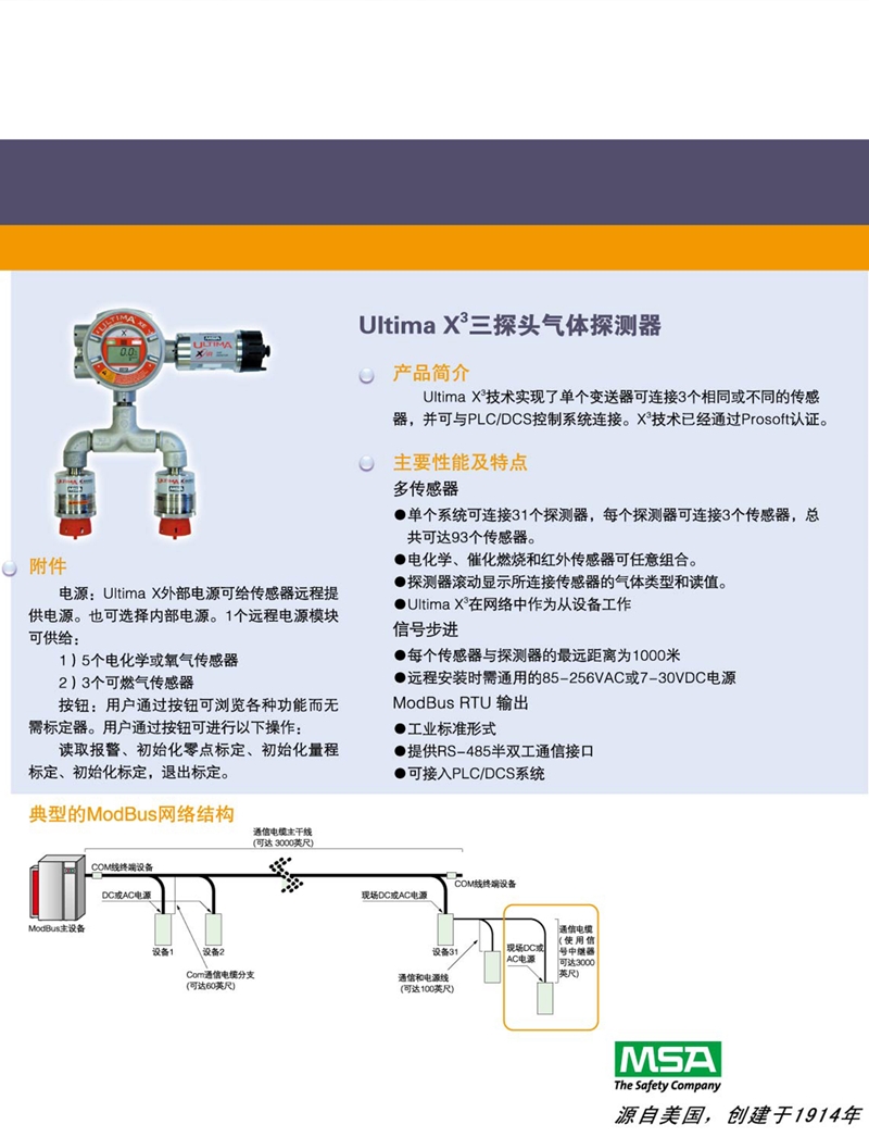 梅思安8302084UltimaX IR气体探测器图片2