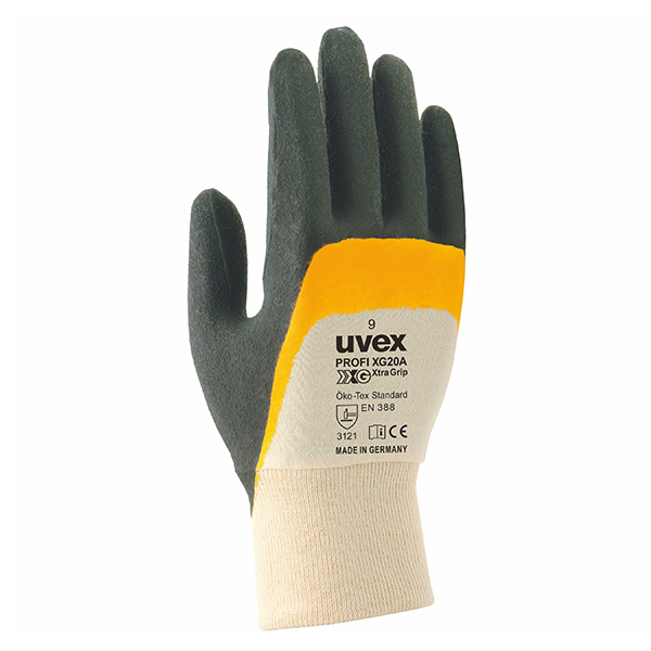 UVEX优唯斯60558重型作业强抓力劳保手套图片