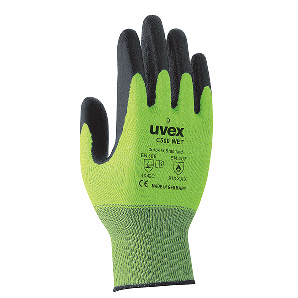 UVEX优唯斯60492机械耐磨涂层防割手套图片