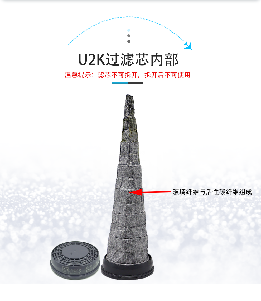 重松U2K滤毒盒图6