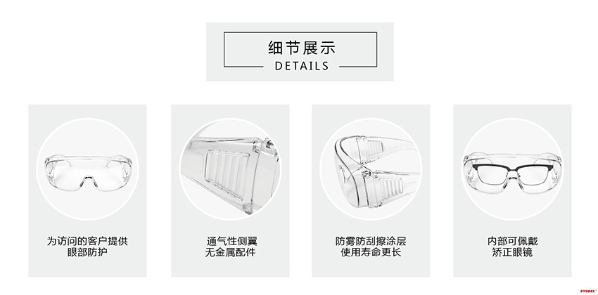 西斯贝尔WG-7280防护眼镜图2