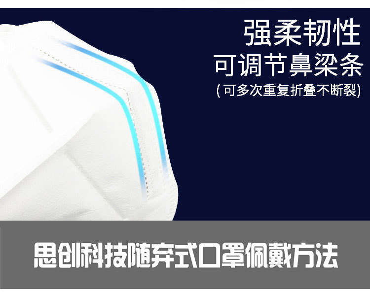 思创ST-A9007KN95防尘口罩图6