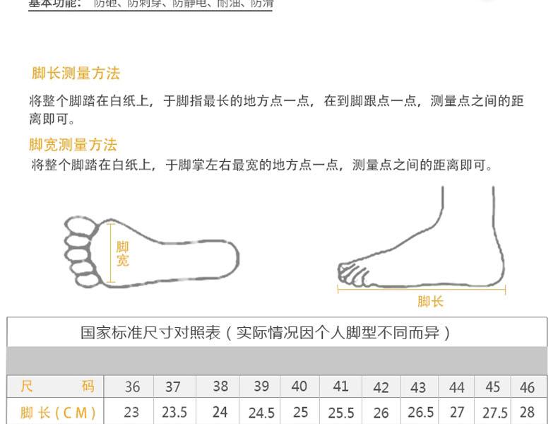 赛纳ZF-04防砸防刺穿安全鞋图片10