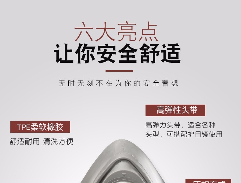 普达FC-8005防尘面具图3