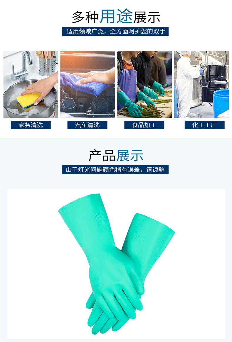 星工XGS-R3防化丁腈手套图片8