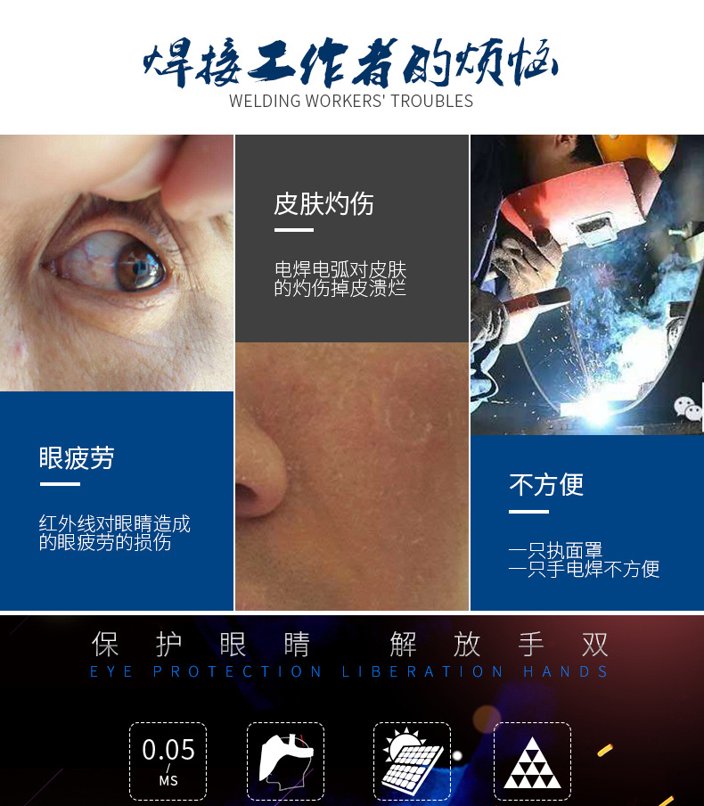 星工XGH-698电焊面罩图片2