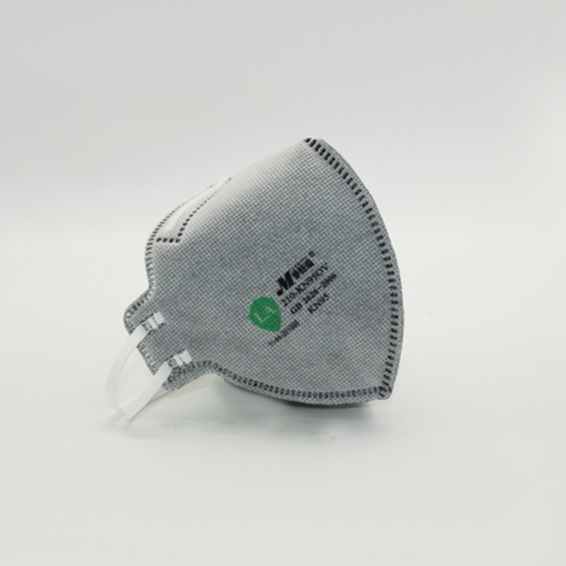 麦特瑞210-KN95OV活性炭折叠式防尘口罩图片2
