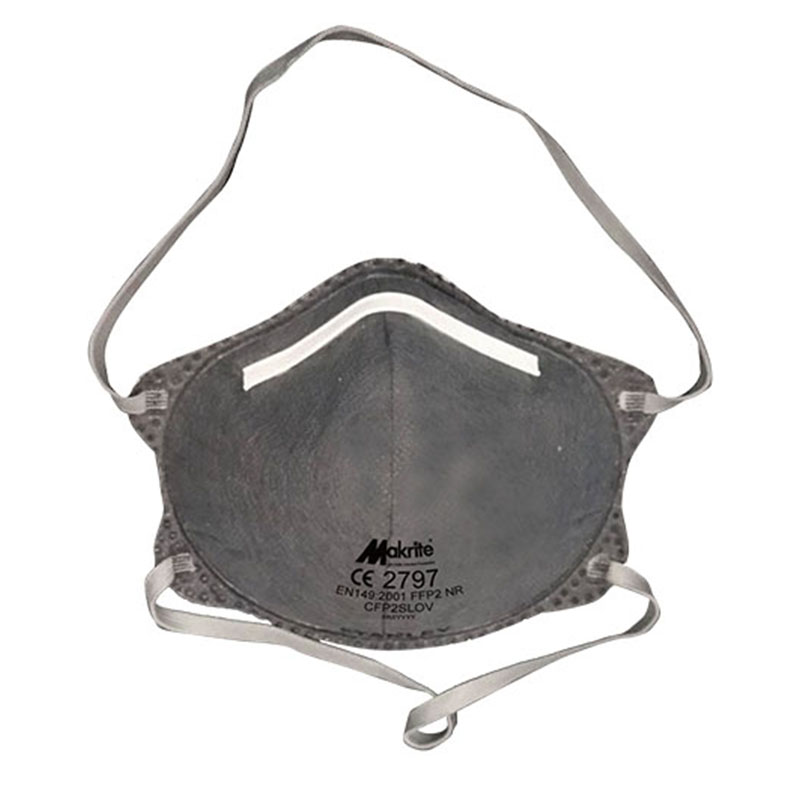 麦特瑞CFP2SLOV活性炭折叠式杯状防尘口罩图片