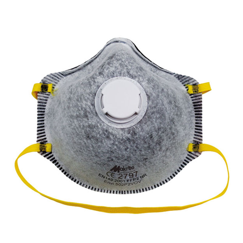麦特瑞Envi502P2VOV活性炭杯状带阀防尘口罩图片