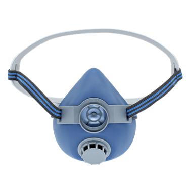 高玛GM-2002自吸过滤式单滤盒半面罩防毒面具图片3