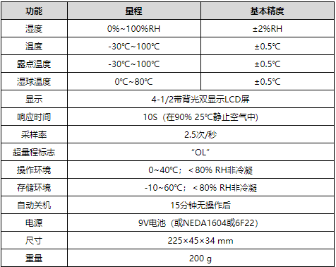 华盛昌DT-321S温湿度测量仪图片4