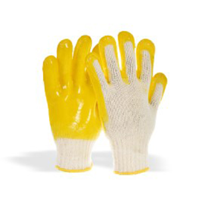 好员工TJ300黄色涂层手套图片