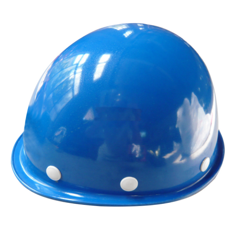 桉叶AY9101玻璃钢圆顶安全帽图片2