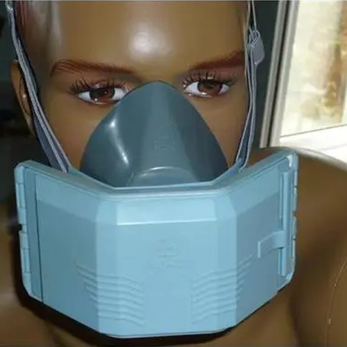 桉叶AY3001硅橡胶半面罩防毒面具图片