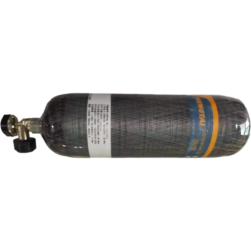 恒泰空气呼吸器6.8L气瓶带压力表图片