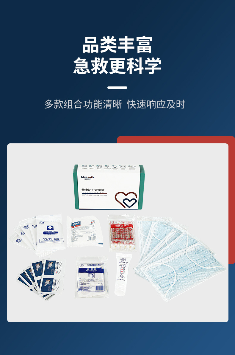 蓝帆医疗FY-A001健康防护盒图片2