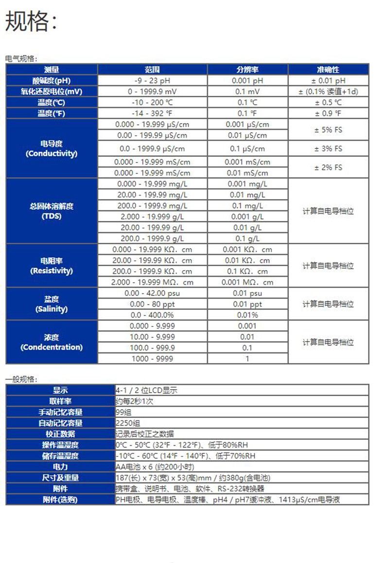 台湾泰仕TES-1381K氧化还原电位计酸碱度计图片