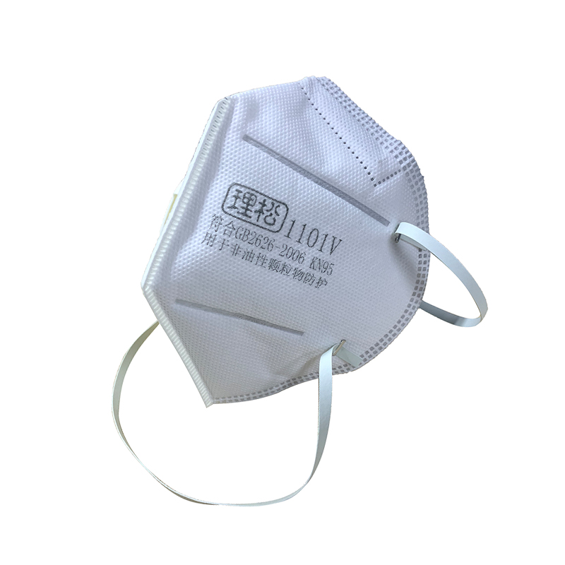 理松1101V折叠头戴式防尘口罩图片