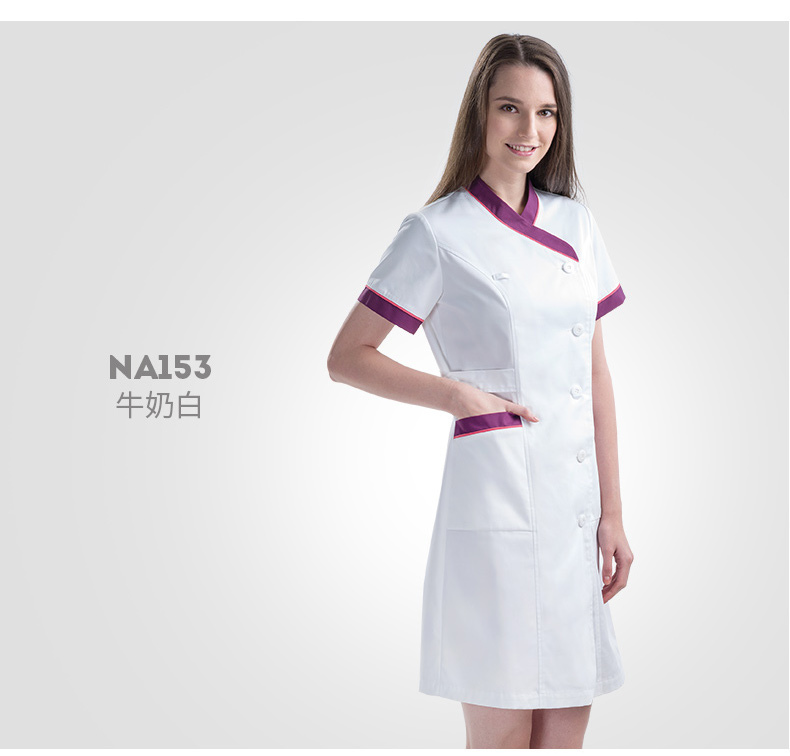 乐倍康NA153-N短袖护士裙图片1