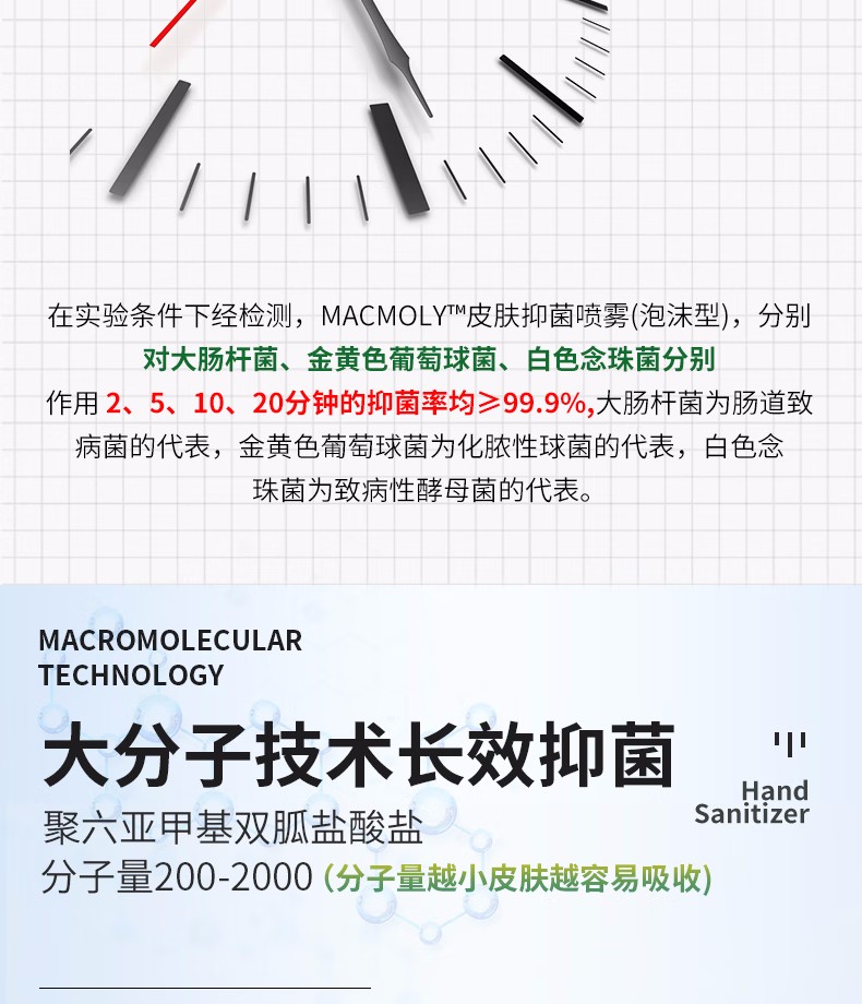 霍尼韦尔MACMOLY泡沫型小8皮肤抑菌喷雾7