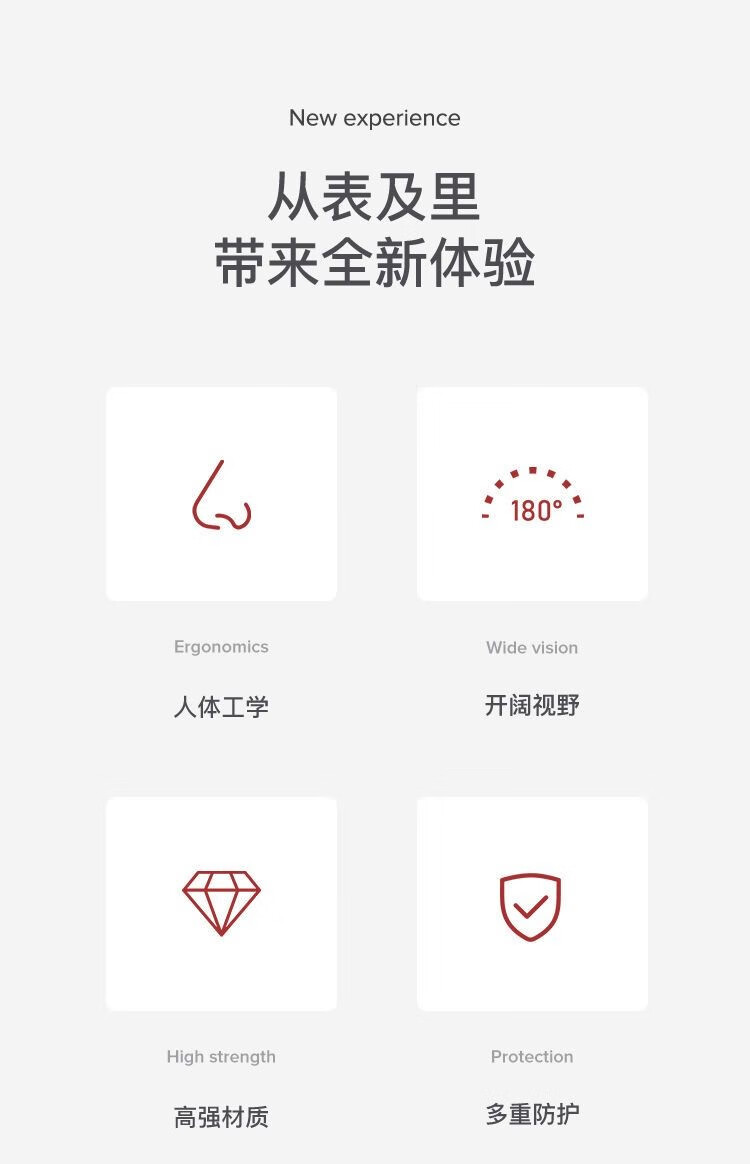 霍尼韦尔200500 LG200A透明防雾护目镜镜片图片2