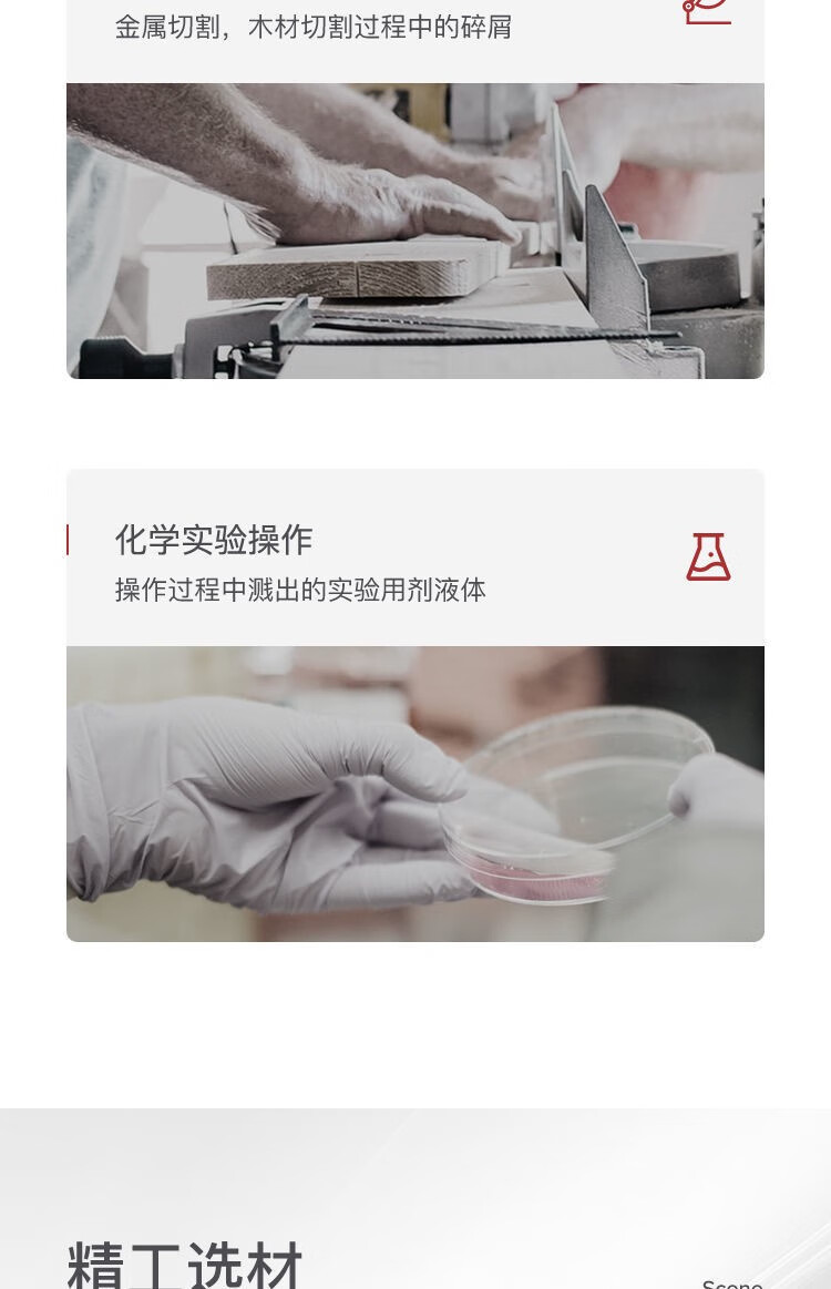 霍尼韦尔200500 LG200A透明防雾护目镜镜片图片8