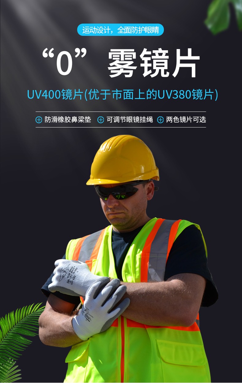 PIP 250-AN-10111防雾防刮擦防护眼镜图片1
