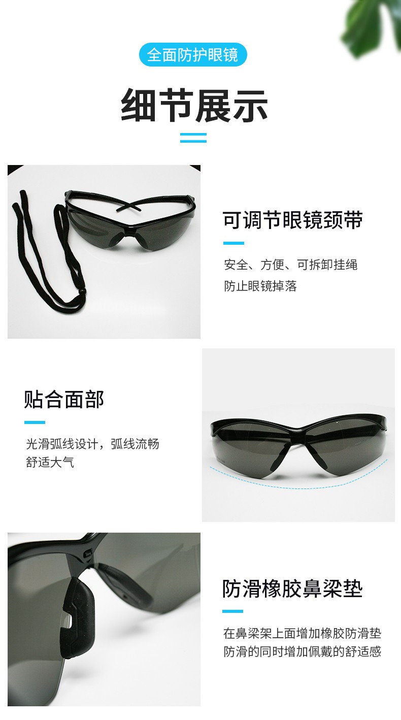 PIP 250-AN-10111防雾防刮擦防护眼镜图片5