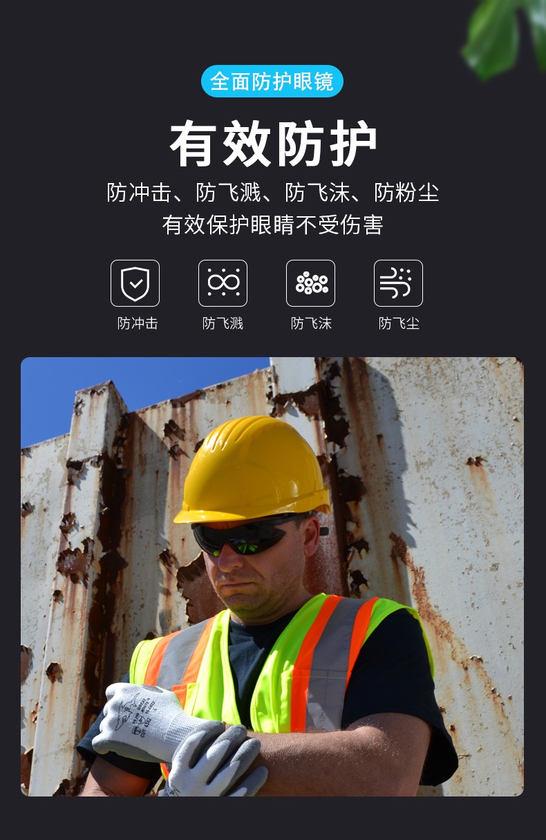 PIP 250-AN-10111防雾防刮擦防护眼镜图片7