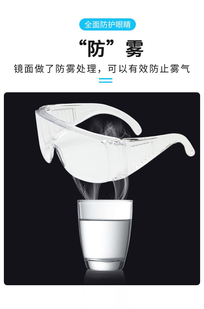 PIP 250-99-0920-AP防雾防刮擦防紫外线防护眼镜图片2